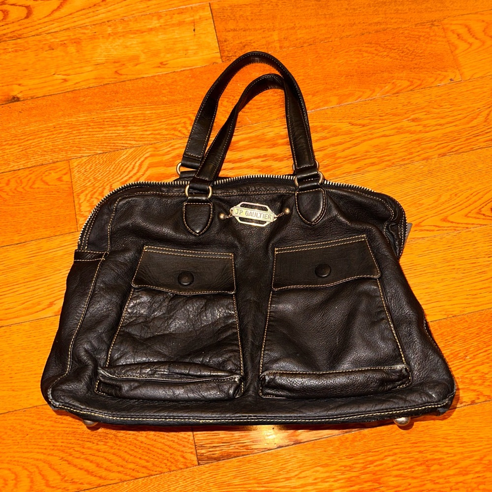 Jean Paul Gaultier bowling bag purse